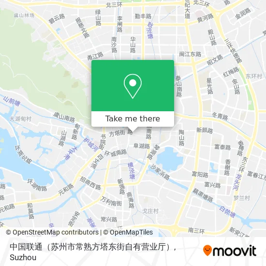 中国联通（苏州市常熟方塔东街自有营业厅） map