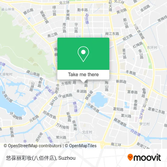 悠葆丽彩妆(八佰伴店) map