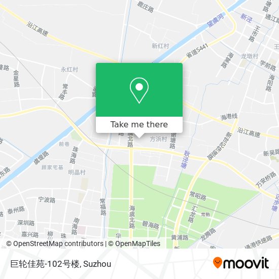 巨轮佳苑-102号楼 map