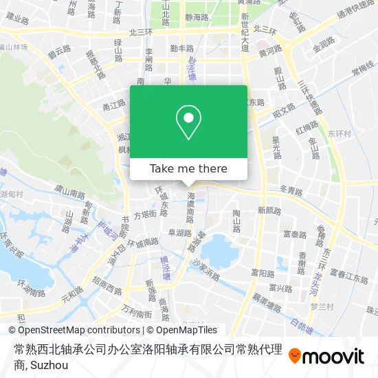 常熟西北轴承公司办公室洛阳轴承有限公司常熟代理商 map