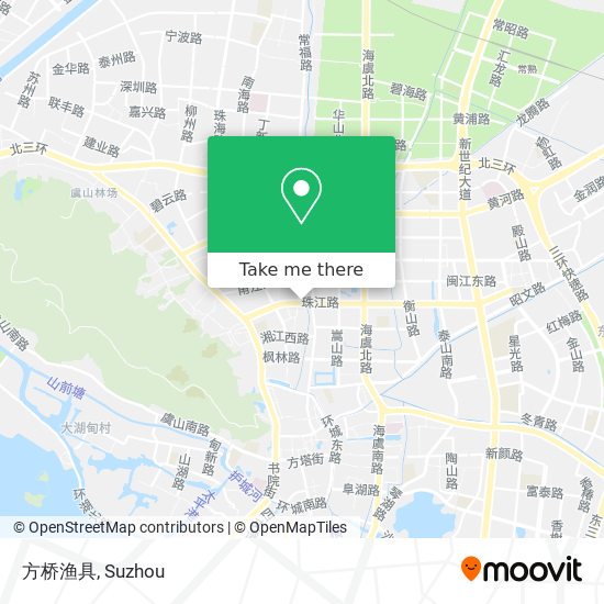 方桥渔具 map