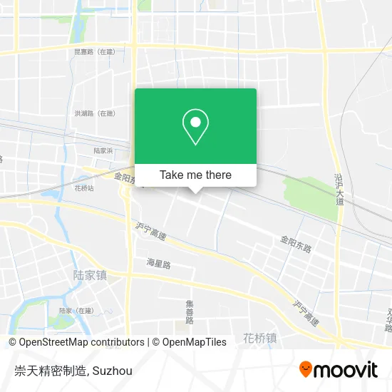 崇天精密制造 map