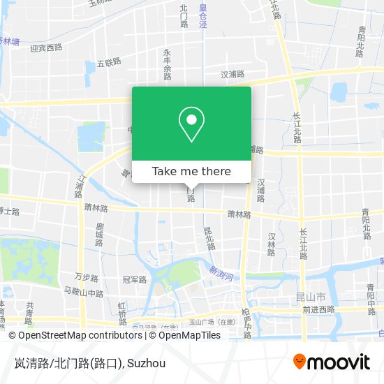 岚清路/北门路(路口) map