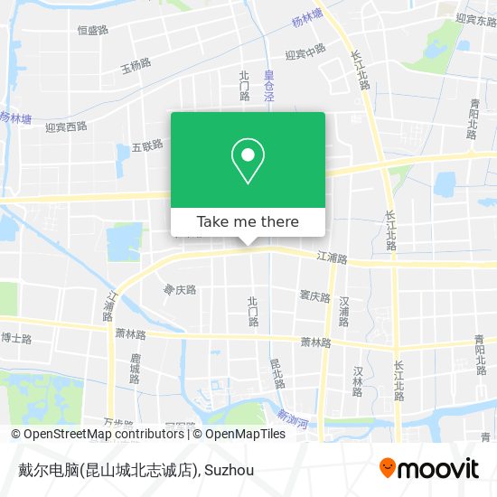 戴尔电脑(昆山城北志诚店) map