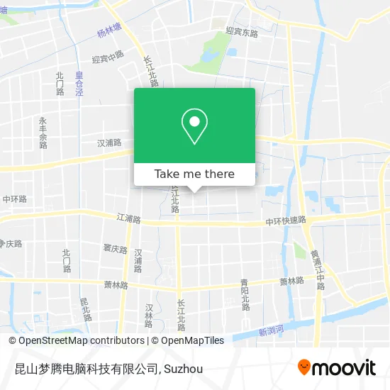 昆山梦腾电脑科技有限公司 map