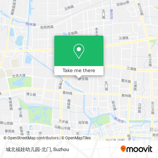 城北福娃幼儿园-北门 map