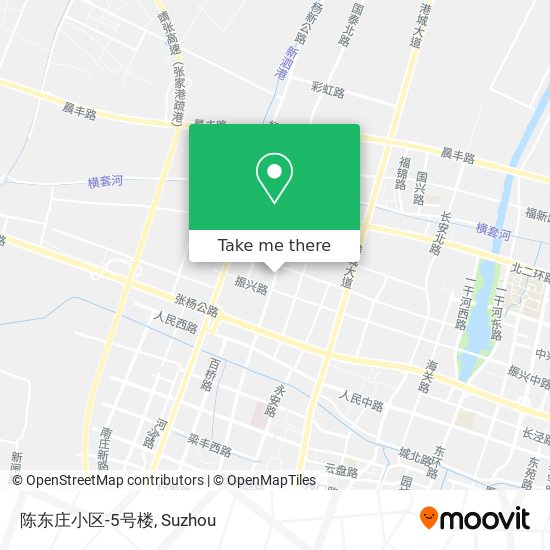 陈东庄小区-5号楼 map