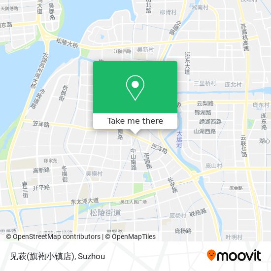 见萩(旗袍小镇店) map