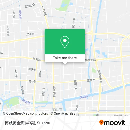 博威黄金海岸3期 map
