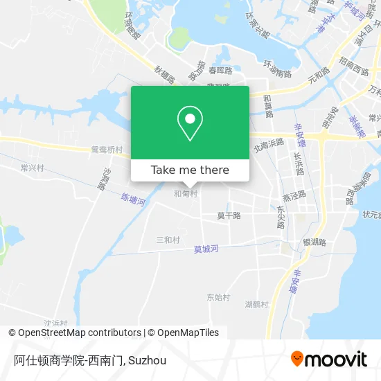 阿仕顿商学院-西南门 map