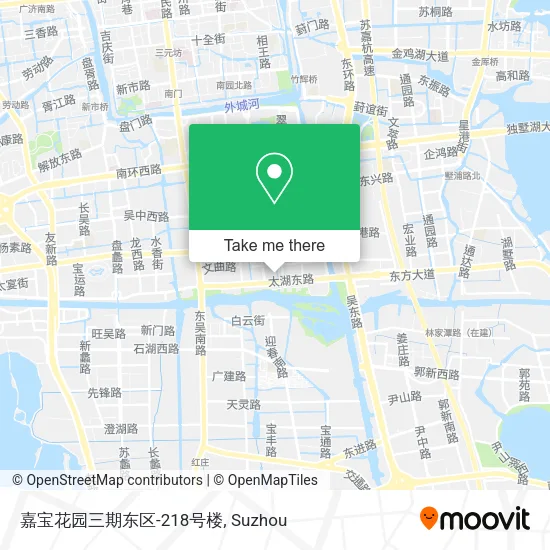 嘉宝花园三期东区-218号楼 map