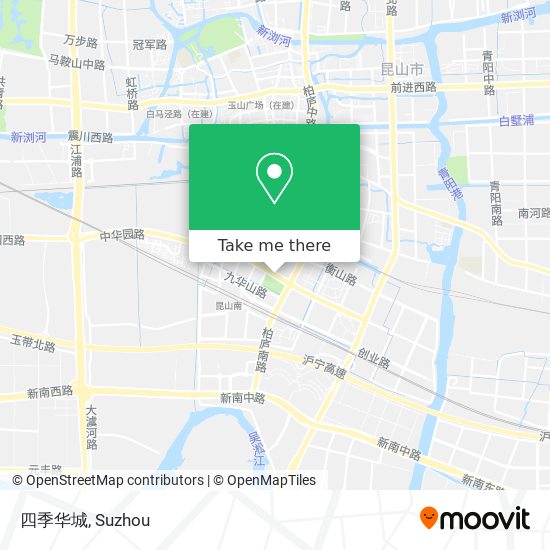 四季华城 map