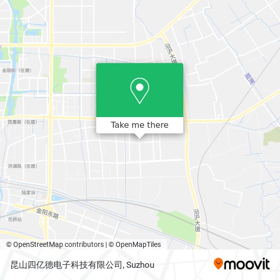 昆山四亿德电子科技有限公司 map