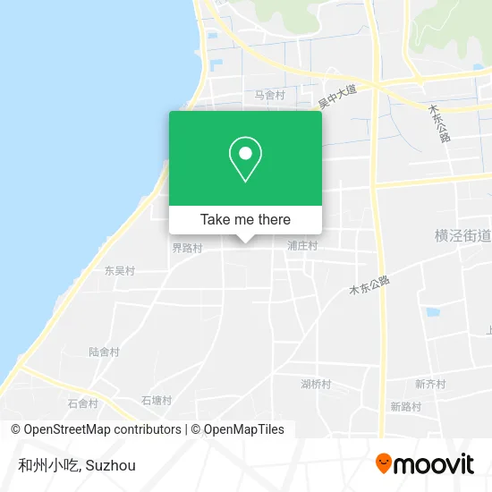 和州小吃 map