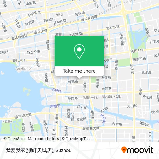 我爱我家(湖畔天城店) map