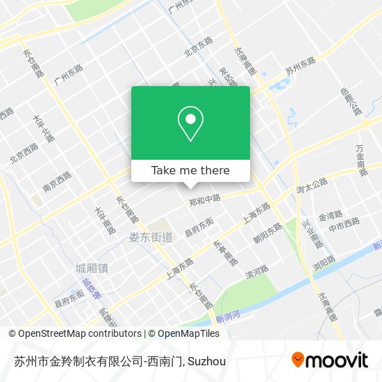 苏州市金羚制衣有限公司-西南门 map