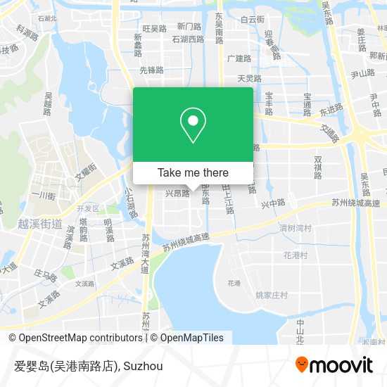 爱婴岛(吴港南路店) map