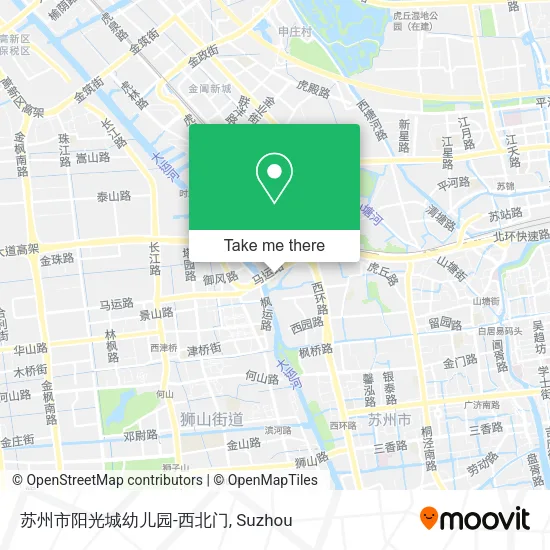 苏州市阳光城幼儿园-西北门 map