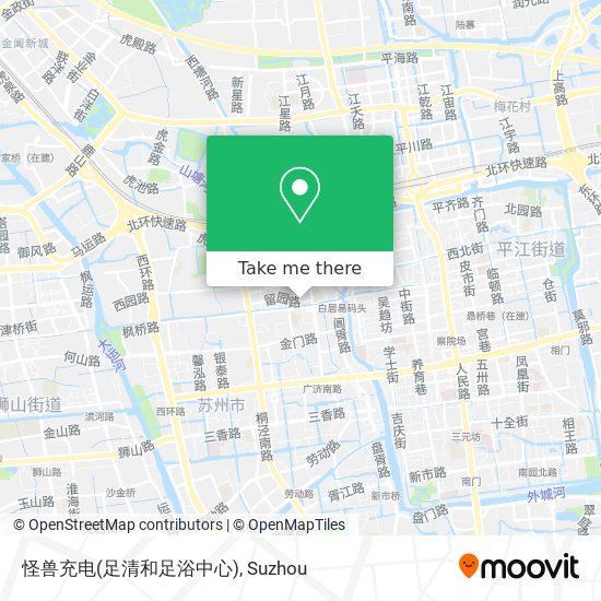 怪兽充电(足清和足浴中心) map