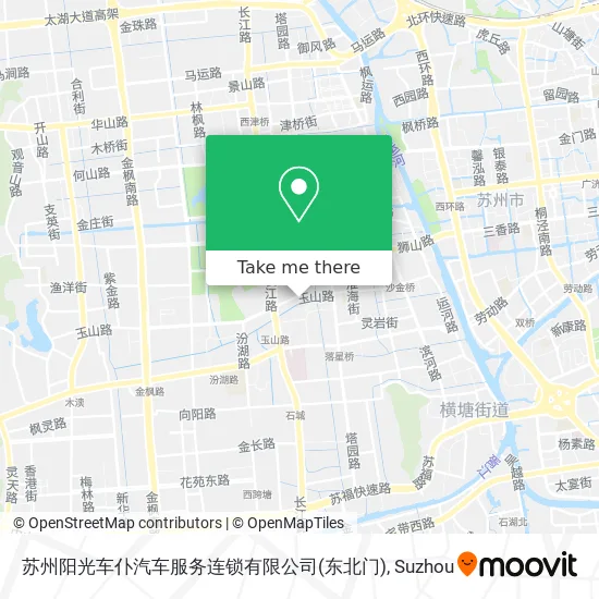 苏州阳光车仆汽车服务连锁有限公司(东北门) map