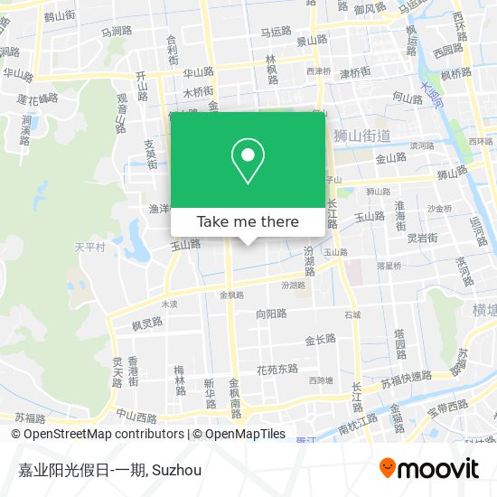 嘉业阳光假日-一期 map