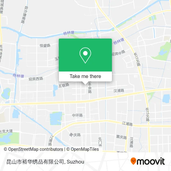 昆山市裕华绣品有限公司 map