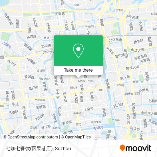七加七餐饮(因果巷店) map