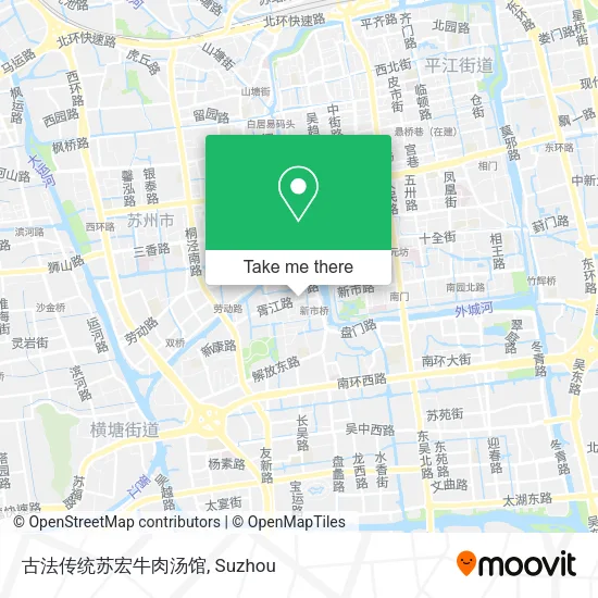 古法传统苏宏牛肉汤馆 map