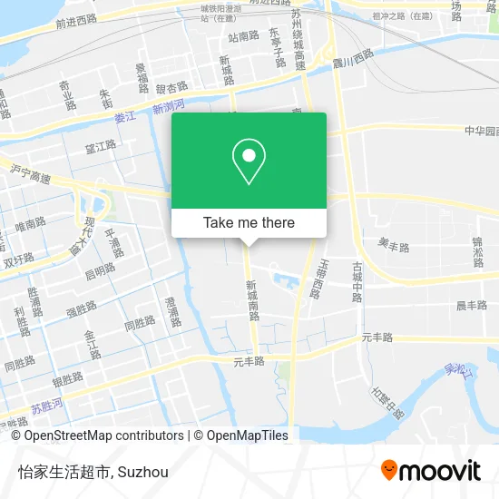 怡家生活超市 map