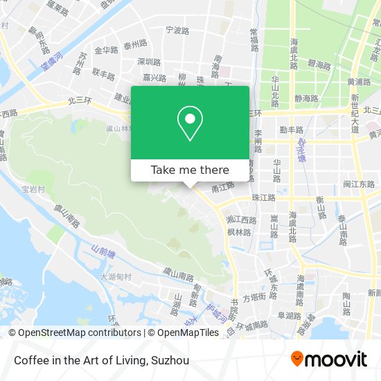 Coffee in the Art of Living map