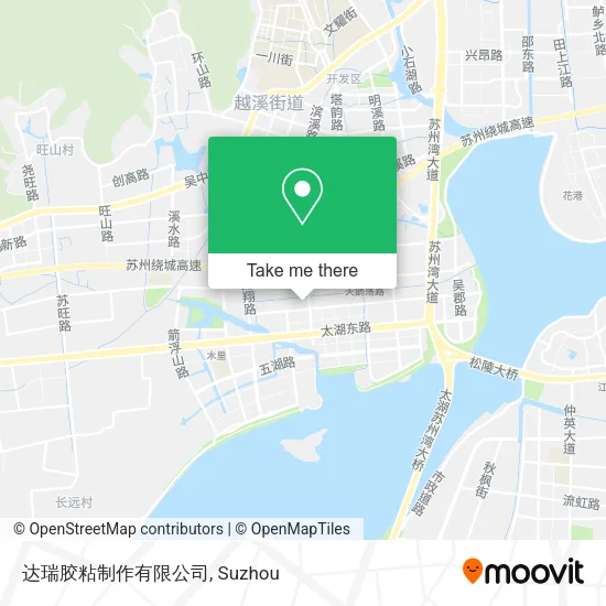 达瑞胶粘制作有限公司 map