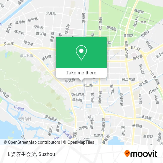 玉姿养生会所 map