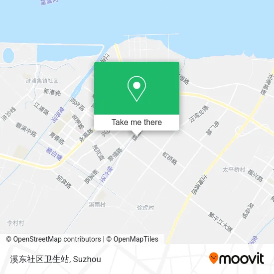 溪东社区卫生站 map