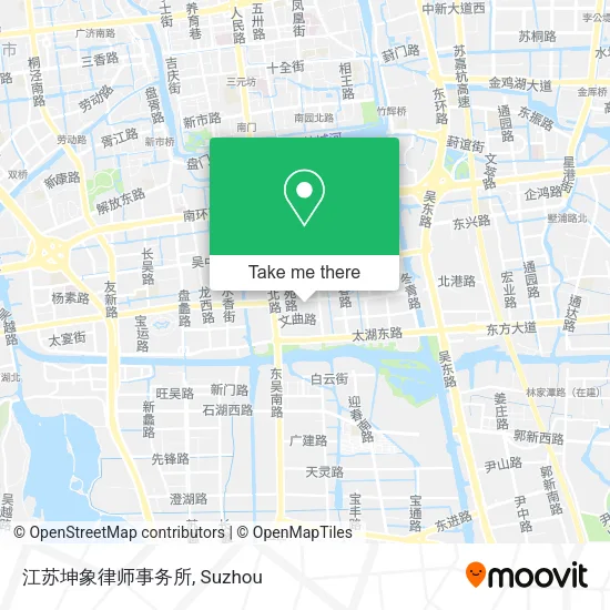 江苏坤象律师事务所 map