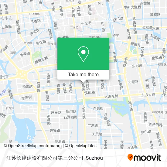 江苏长建建设有限公司第三分公司 map