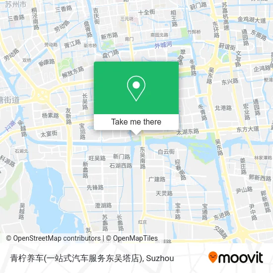 青柠养车(一站式汽车服务东吴塔店) map