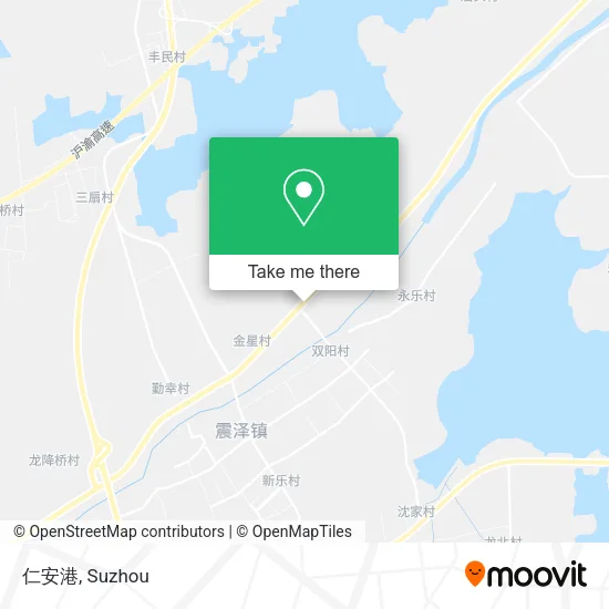 仁安港 map