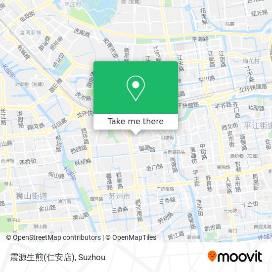 震源生煎(仁安店) map