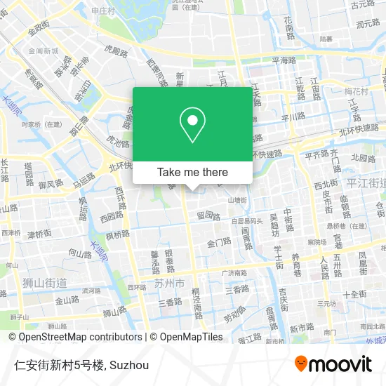 仁安街新村5号楼 map