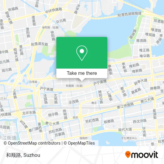 和顺路 map
