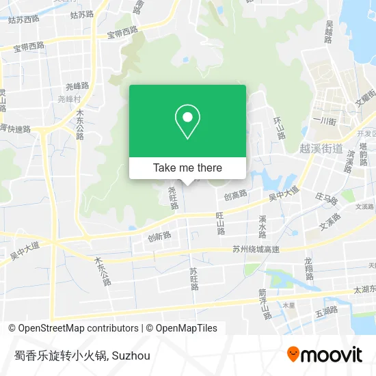 蜀香乐旋转小火锅 map