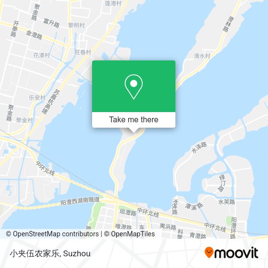 小夹伍农家乐 map