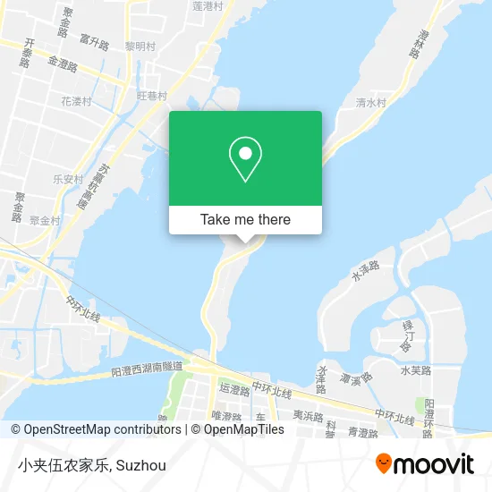 小夹伍农家乐 map
