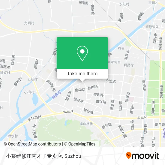 小蔡维修江南才子专卖店 map