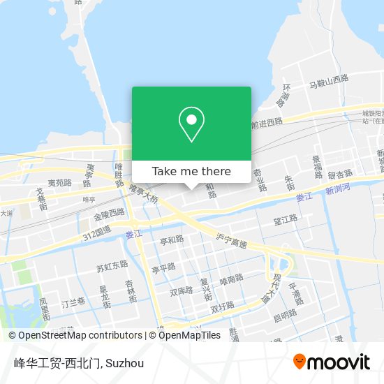 峰华工贸-西北门 map