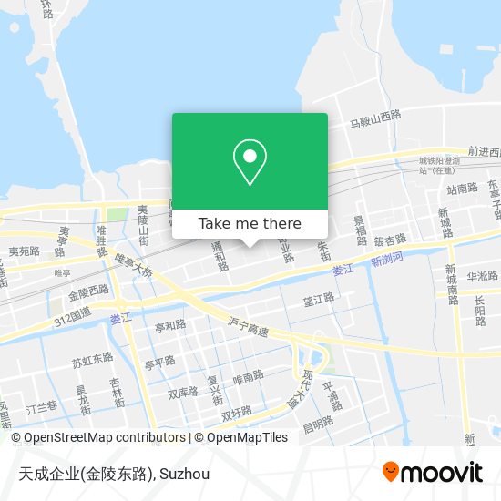 天成企业(金陵东路) map