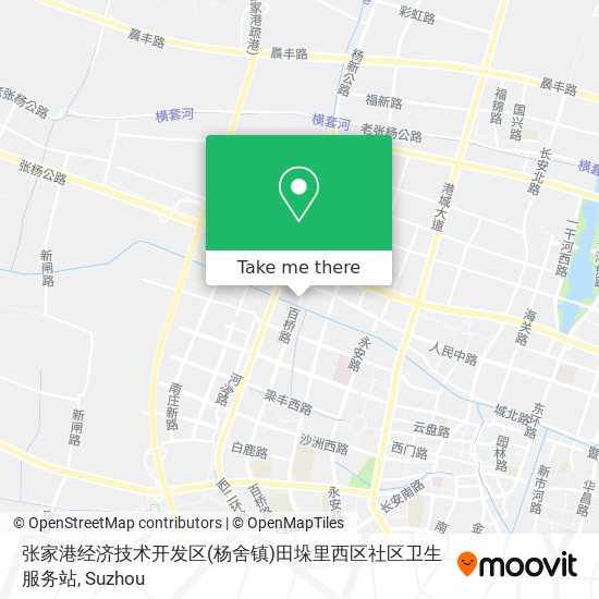 张家港经济技术开发区(杨舍镇)田垛里西区社区卫生服务站 map