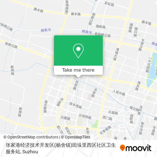 张家港经济技术开发区(杨舍镇)田垛里西区社区卫生服务站 map