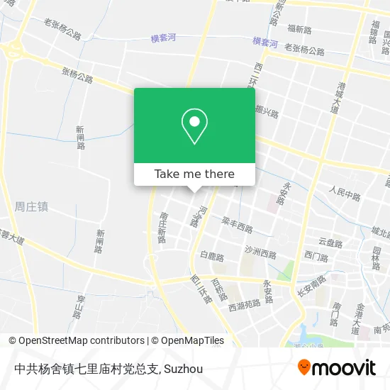 中共杨舍镇七里庙村党总支 map