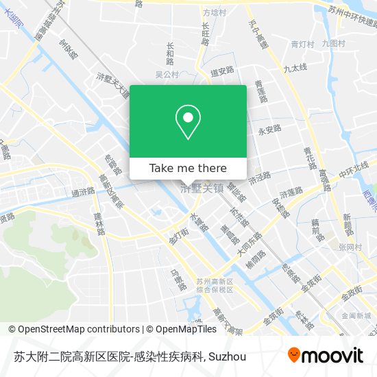 苏大附二院高新区医院-感染性疾病科 map